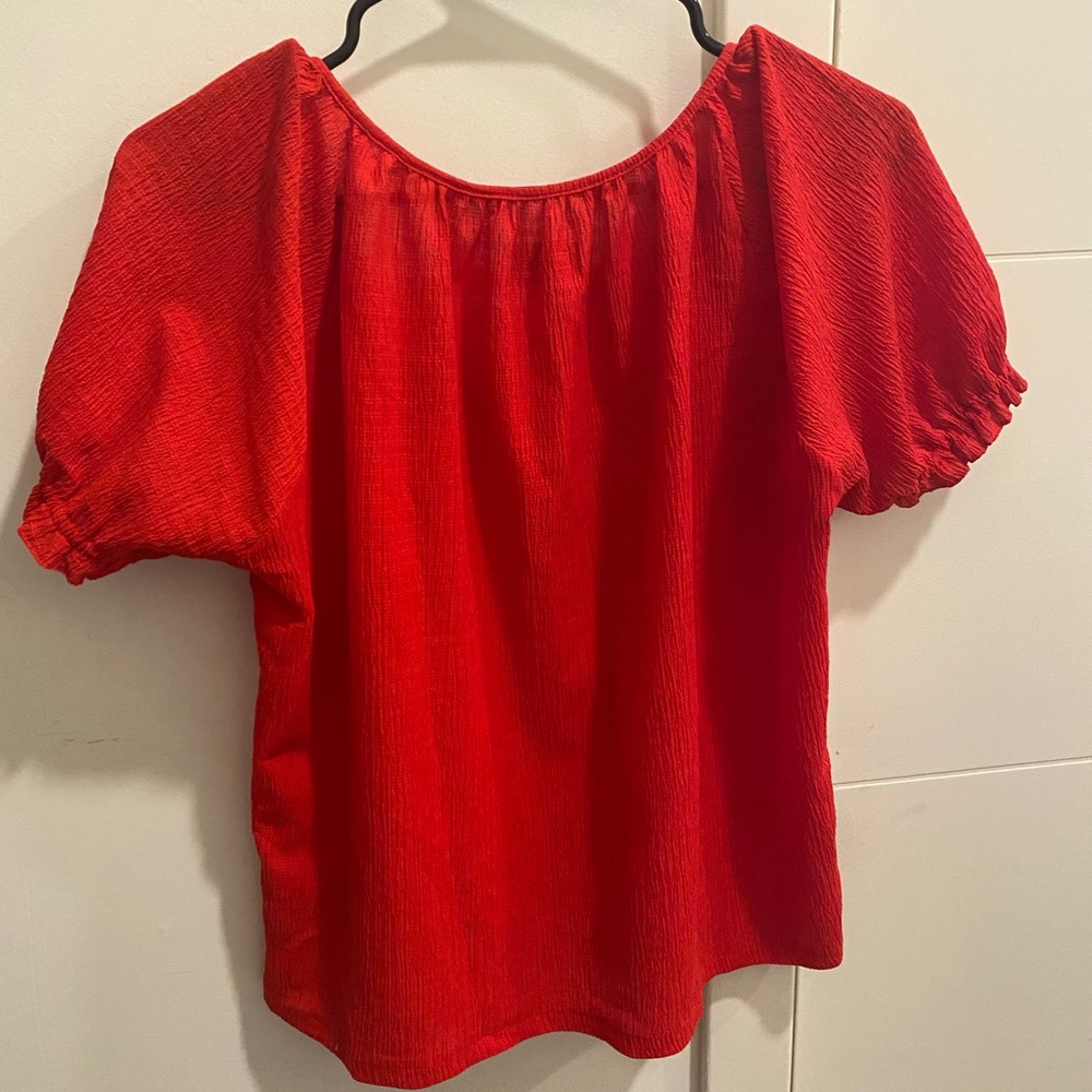 Red Madewell Top